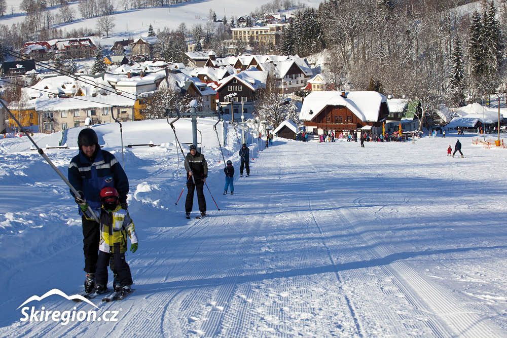Ski areál Modrá Hvězda - Bahýnka
